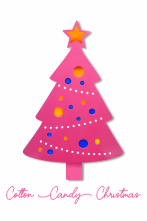 Cotton Candy Christmas